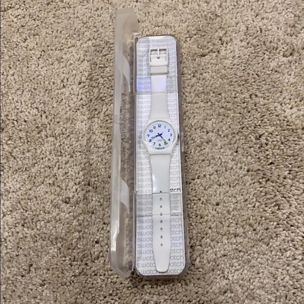 Swatch White Watch